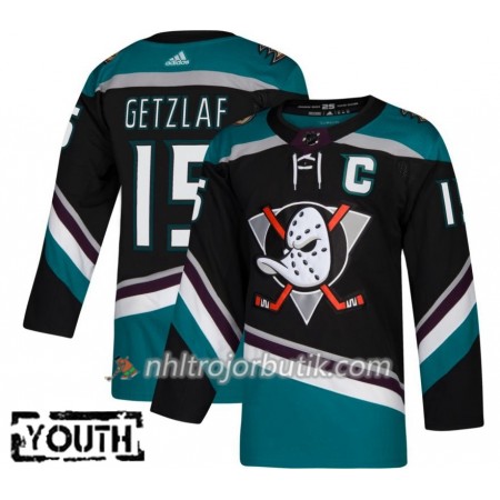 Barn Ishockey Anaheim Ducks Tröja Ryan Getzlaf 15 Alternate Adidas 2018-19 Authentic